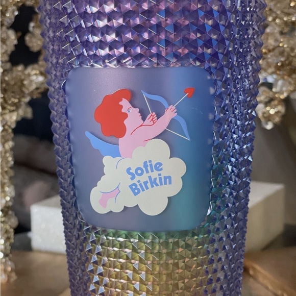 Starbucks Summer 2024 Sofie Birkin Rainbow Pride Bling Studded Venti Tumbler - Picture 2 of 4